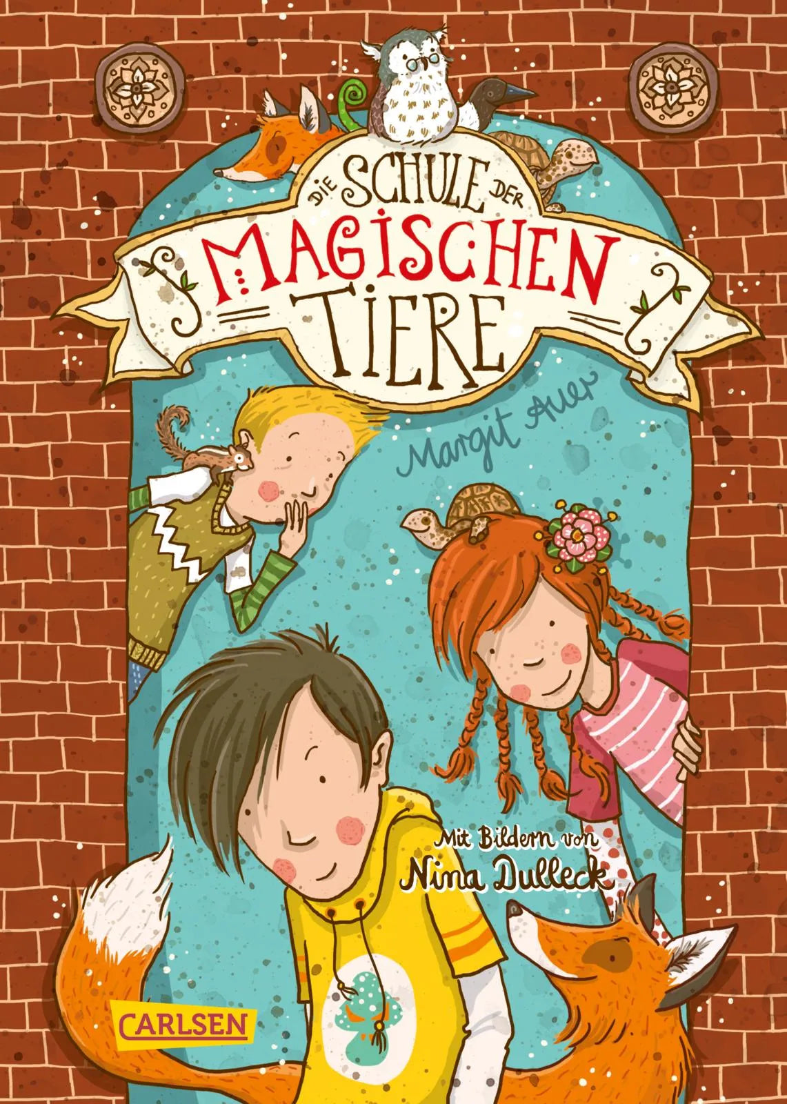 Buchcover von 'Die Schule der magischen Tiere 1: Die Schule der magischen Tiere' - Taschenbuch von Margit Auer