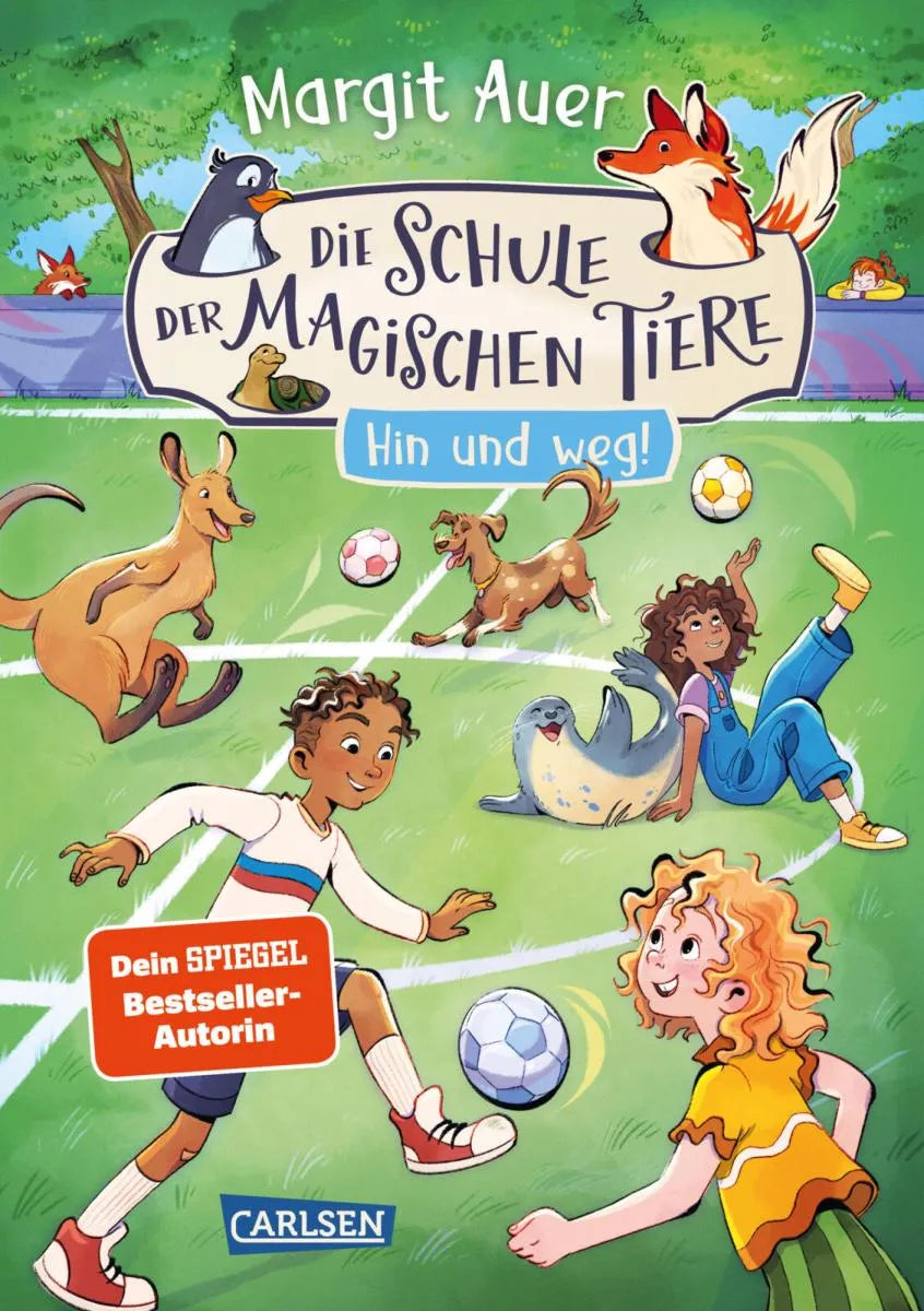 Cover: Die Schule der magischen Tiere 10: Hin und weg! (E-Book) von Margit Auer