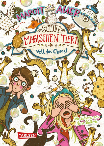 Cover: Die Schule der magischen Tiere 12: Voll das Chaos! (Hardcover) von Margit Auer