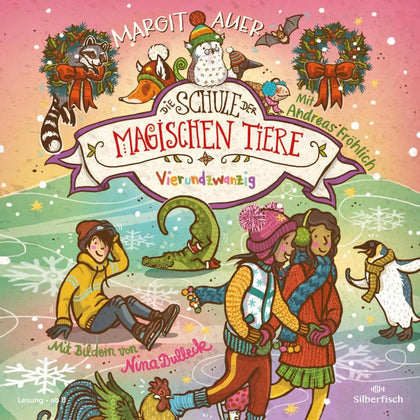 Cover: Die Schule der magischen Tiere 15: Vierundzwanzig (Hörbuch Download) von Margit Auer