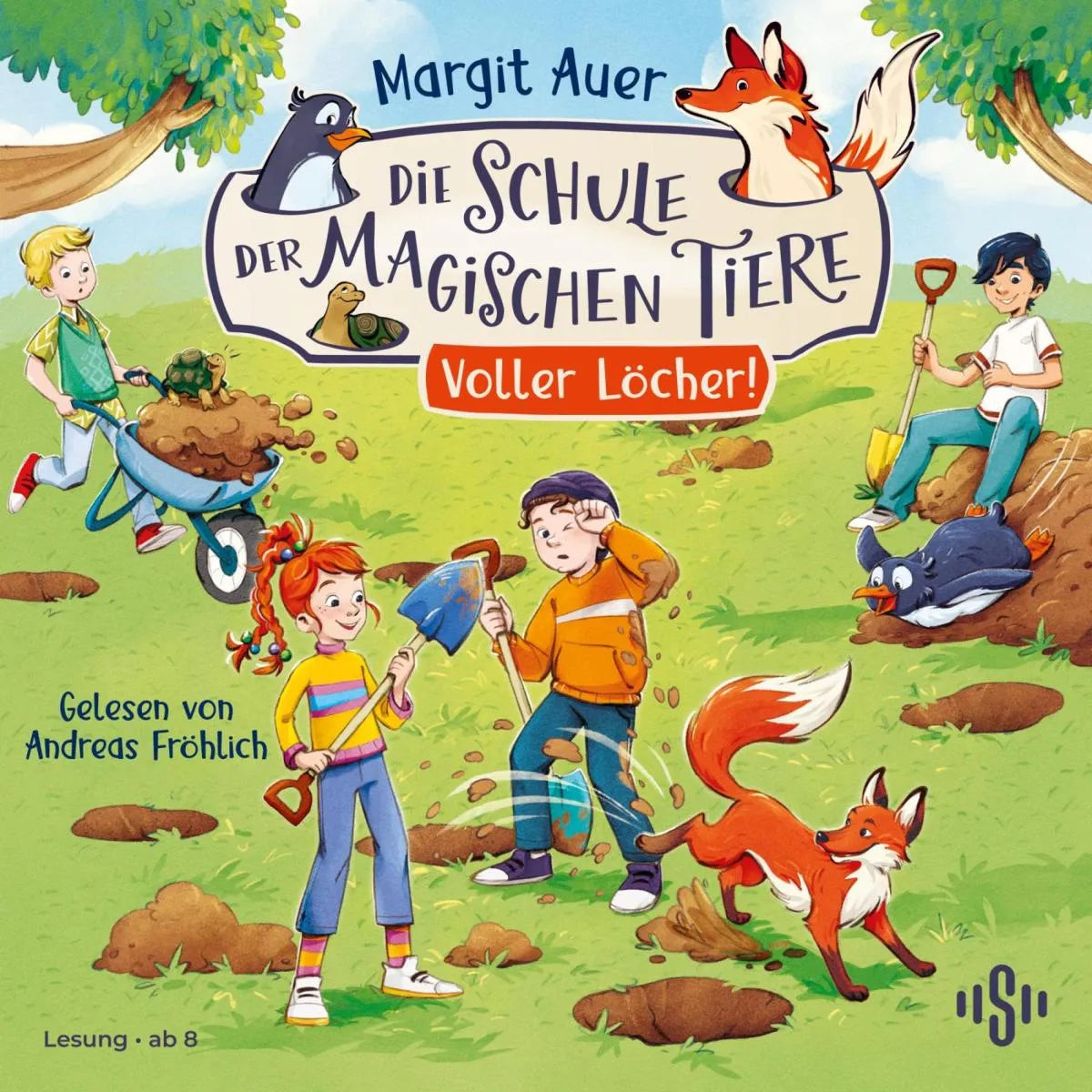 Cover: Die Schule der magischen Tiere 2: Voller Löcher! (Hörbuch Download) von Margit Auer