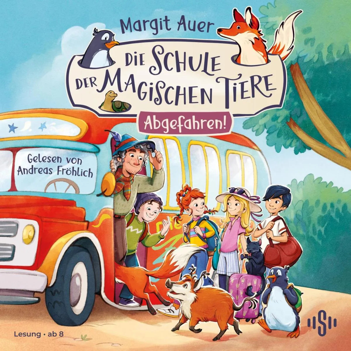 Cover: Die Schule der magischen Tiere 4: Abgefahren! (Hörbuch Download) von Margit Auer