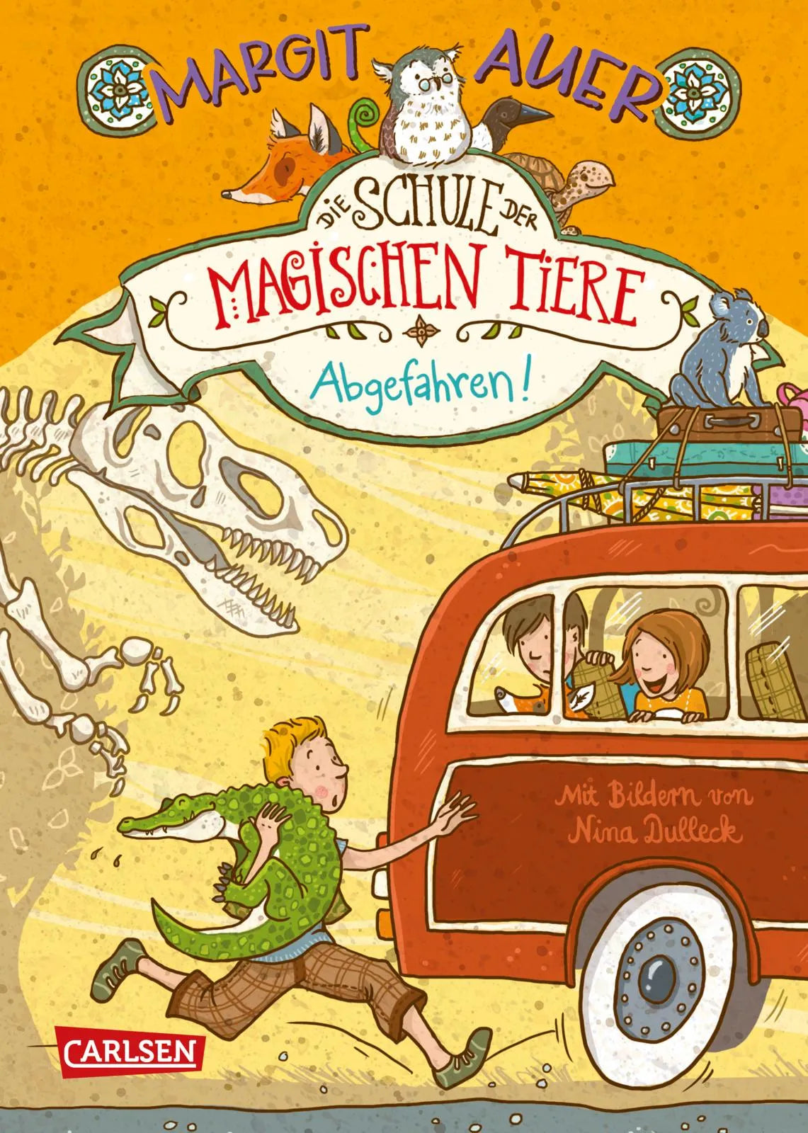 Cover: Die Schule der magischen Tiere 4: Abgefahren! (Hardcover) von Margit Auer