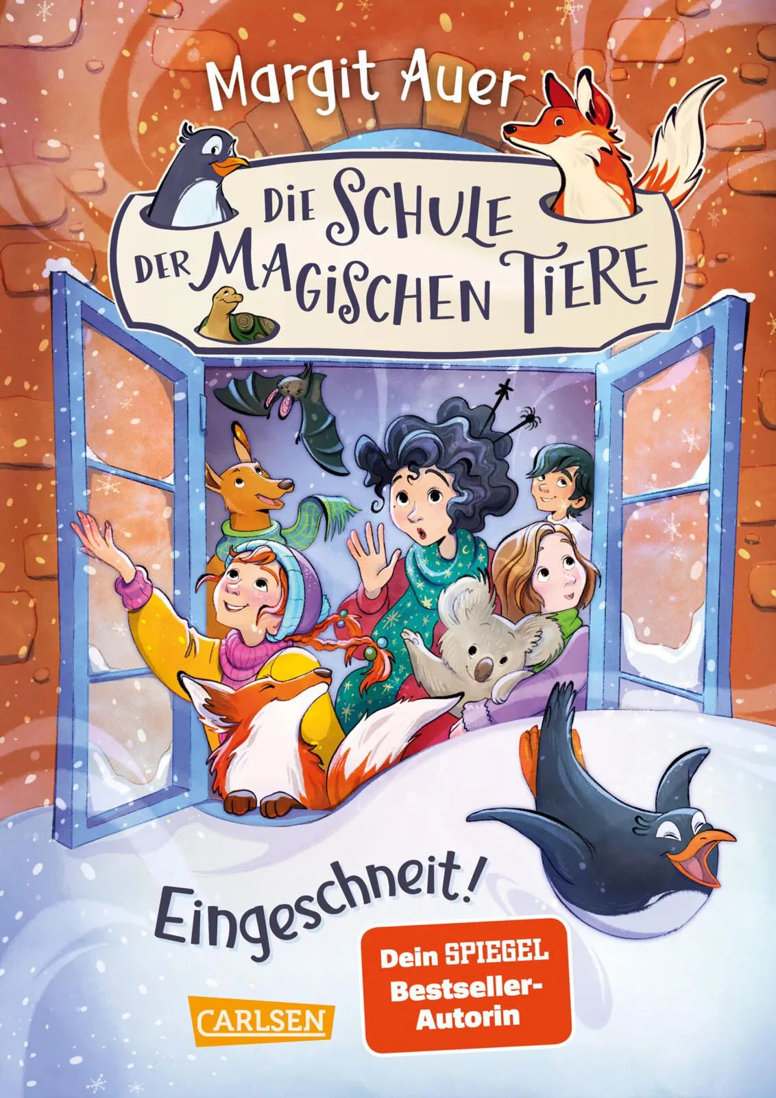 Cover: Die Schule der magischen Tiere: Eingeschneit! Ein Winterabenteuer (Hardcover) von Margit Auer