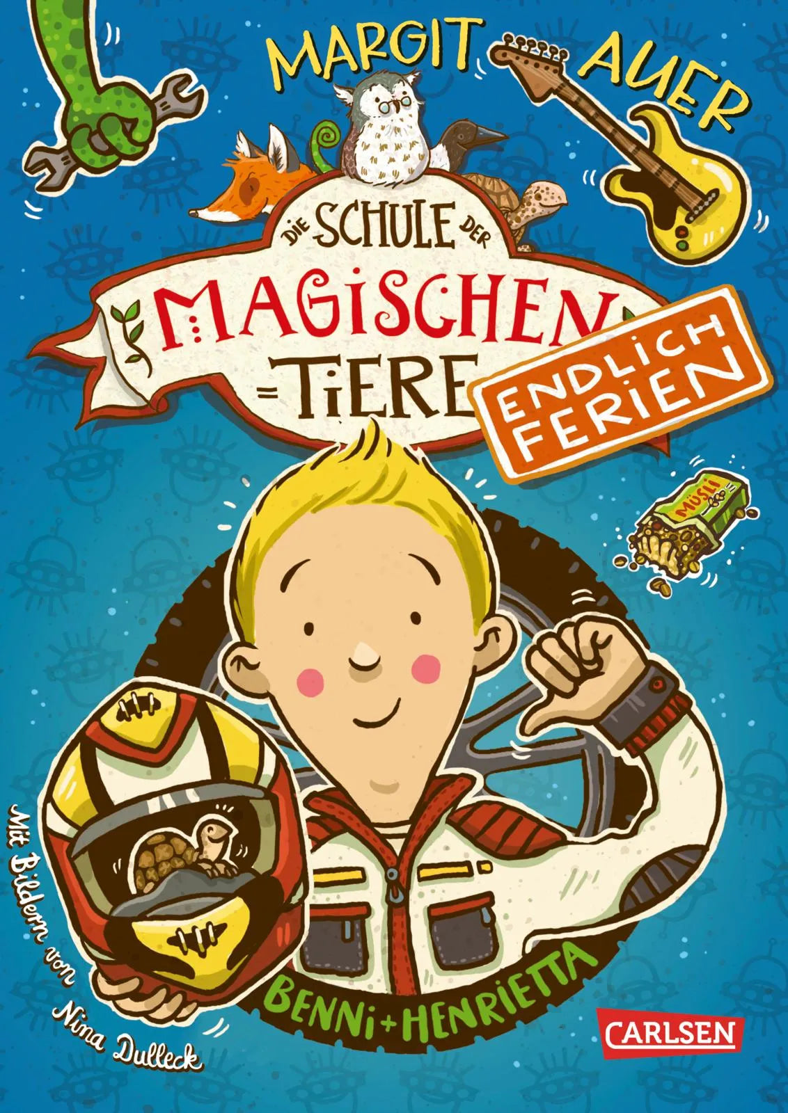 Buchcover von 'Die Schule der magischen Tiere. Endlich Ferien 5: Benni und Henrietta' - Gebundene Ausgabe von Margit Auer