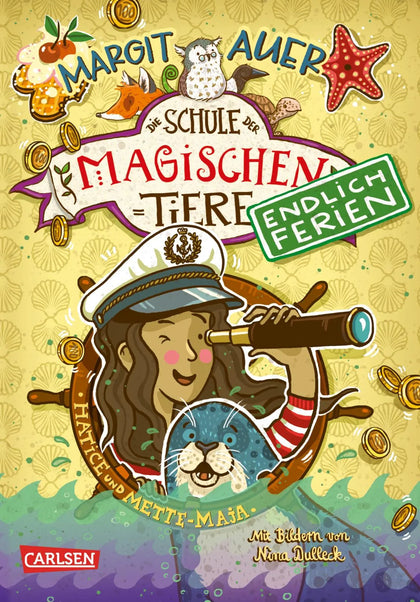 Buchcover von 'Die Schule der magischen Tiere. Endlich Ferien 6: Hatice und Mette-Maja' - Gebundene Ausgabe von Margit Auer