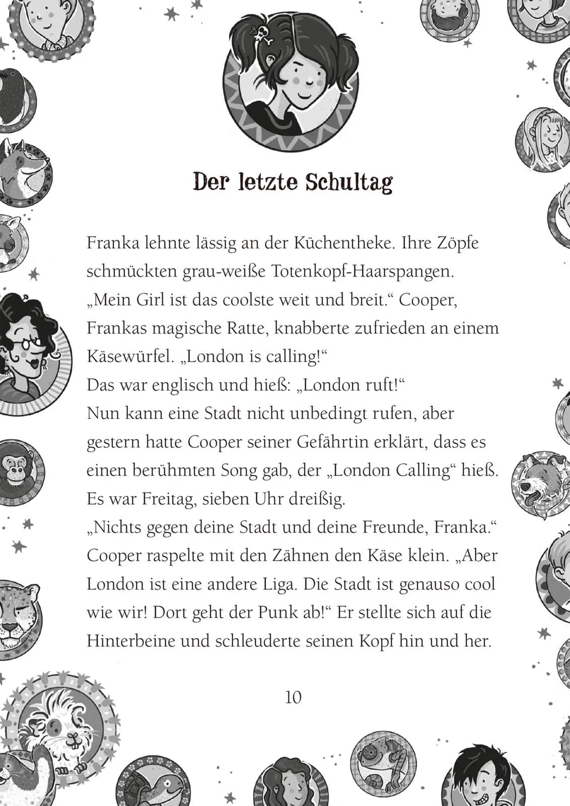 Detailansicht: Die Schule der magischen Tiere. Endlich Ferien 8: Franka und Cooper (Hardcover)