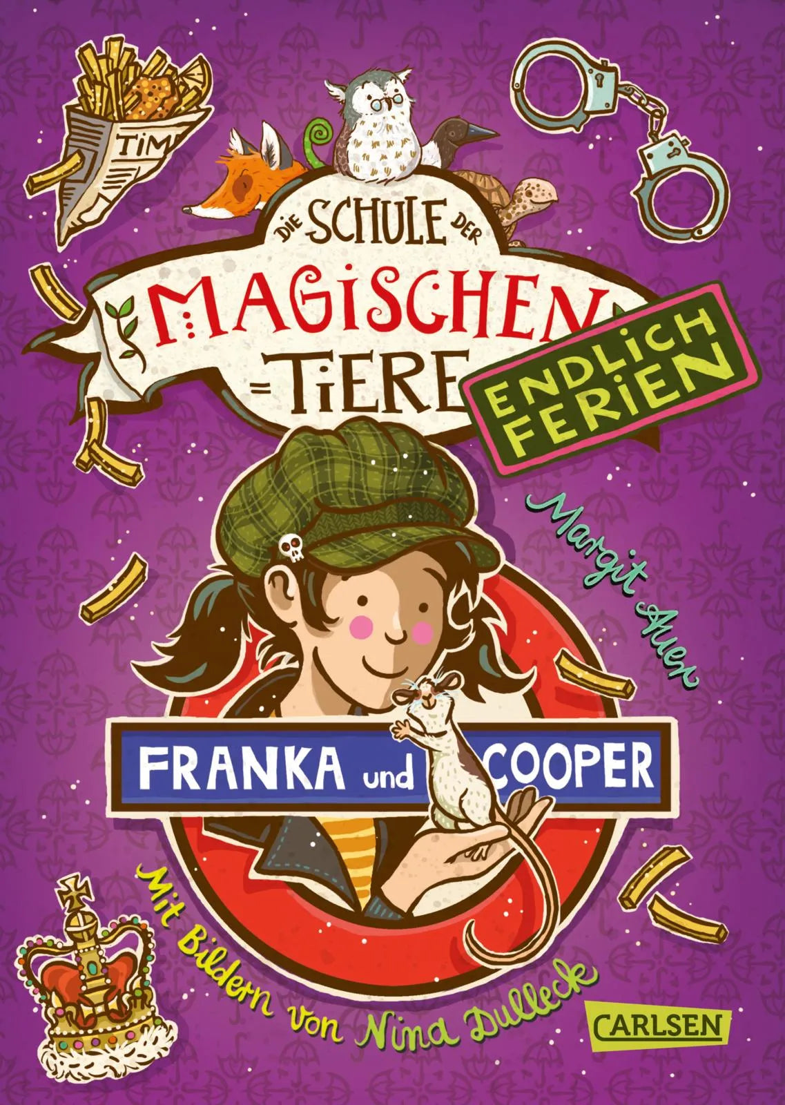 Cover: Die Schule der magischen Tiere. Endlich Ferien 8: Franka und Cooper (Hardcover) von Margit Auer