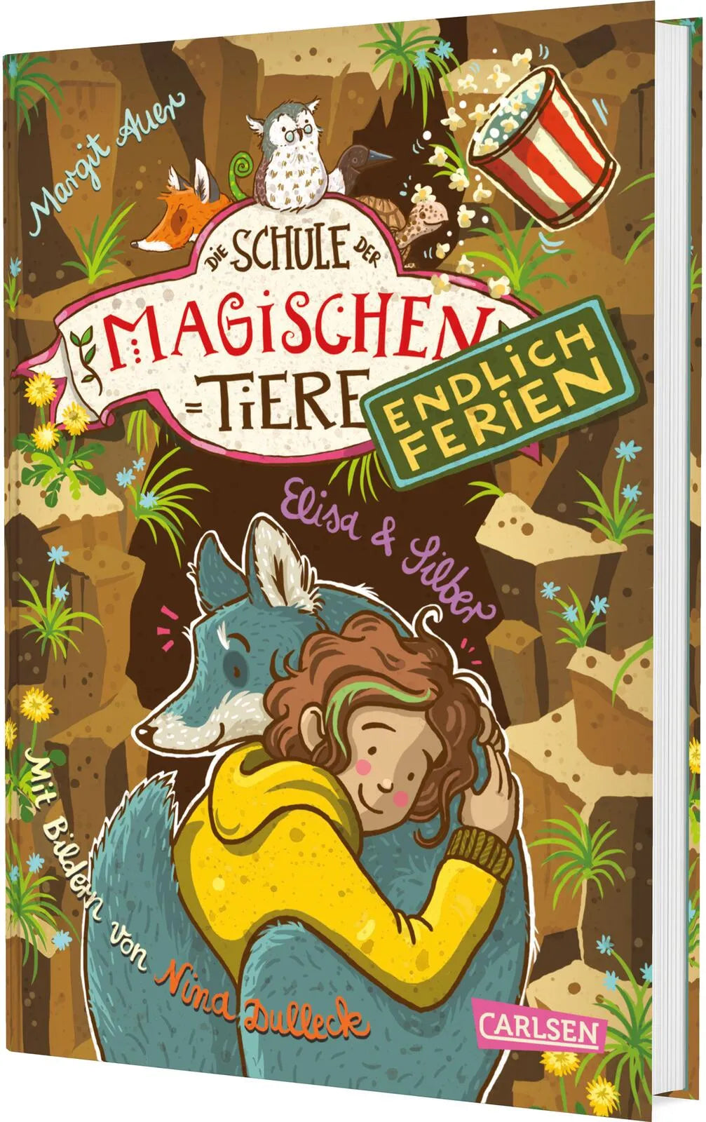 Cover: Die Schule der magischen Tiere. Endlich Ferien 9: Elisa und Silber (Hardcover) von Margit Auer