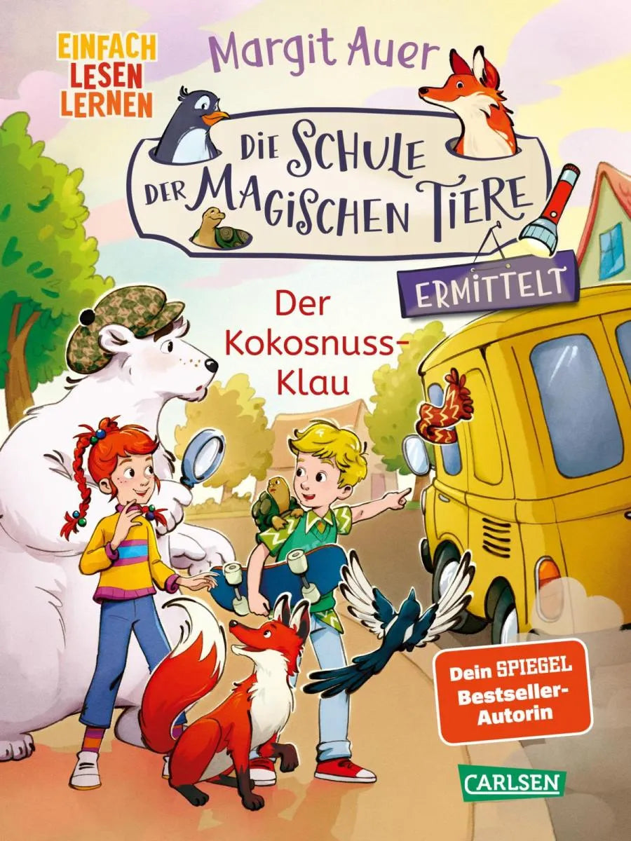 Cover: Die Schule der magischen Tiere ermittelt 3: Der Kokosnuss-Klau (E-Book) von Margit Auer
