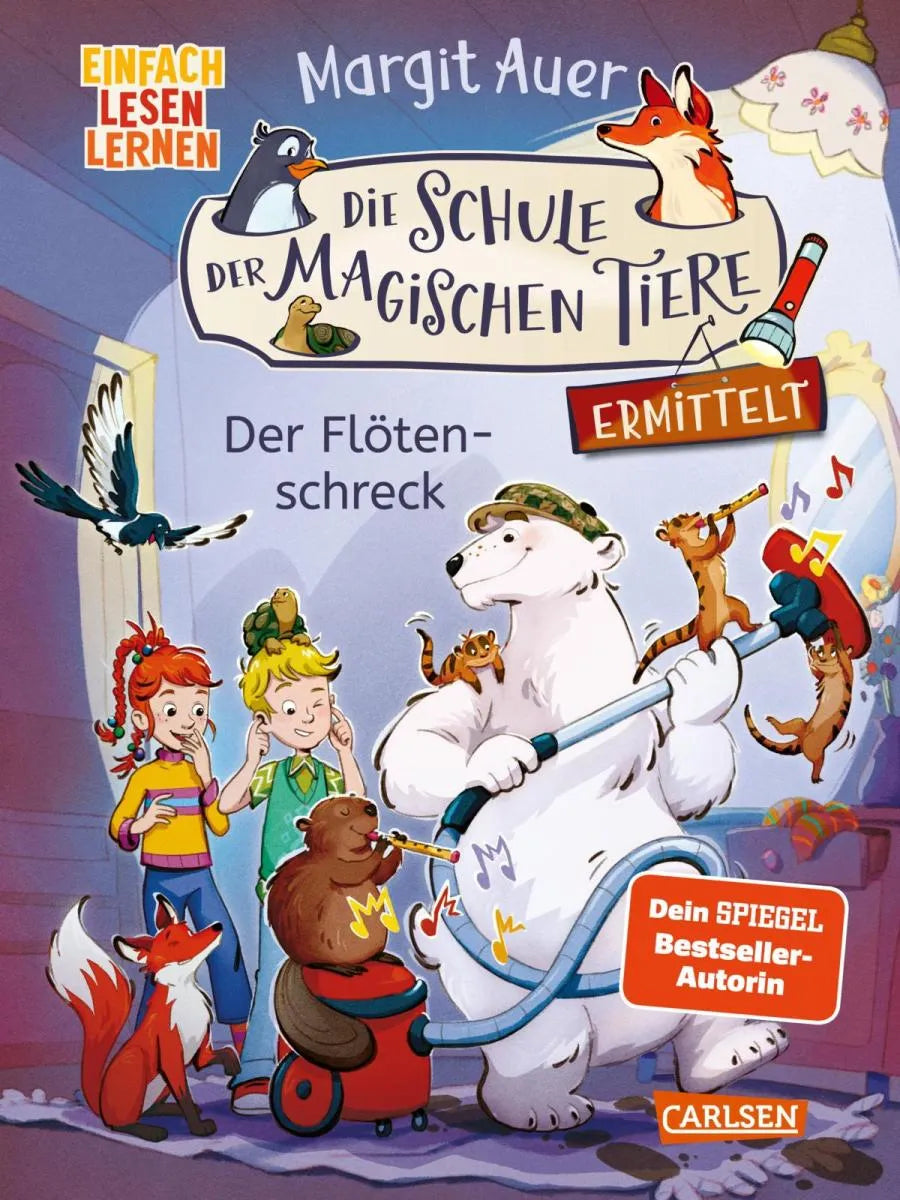Cover: Die Schule der magischen Tiere ermittelt 4: Der Flötenschreck (E-Book) von Margit Auer