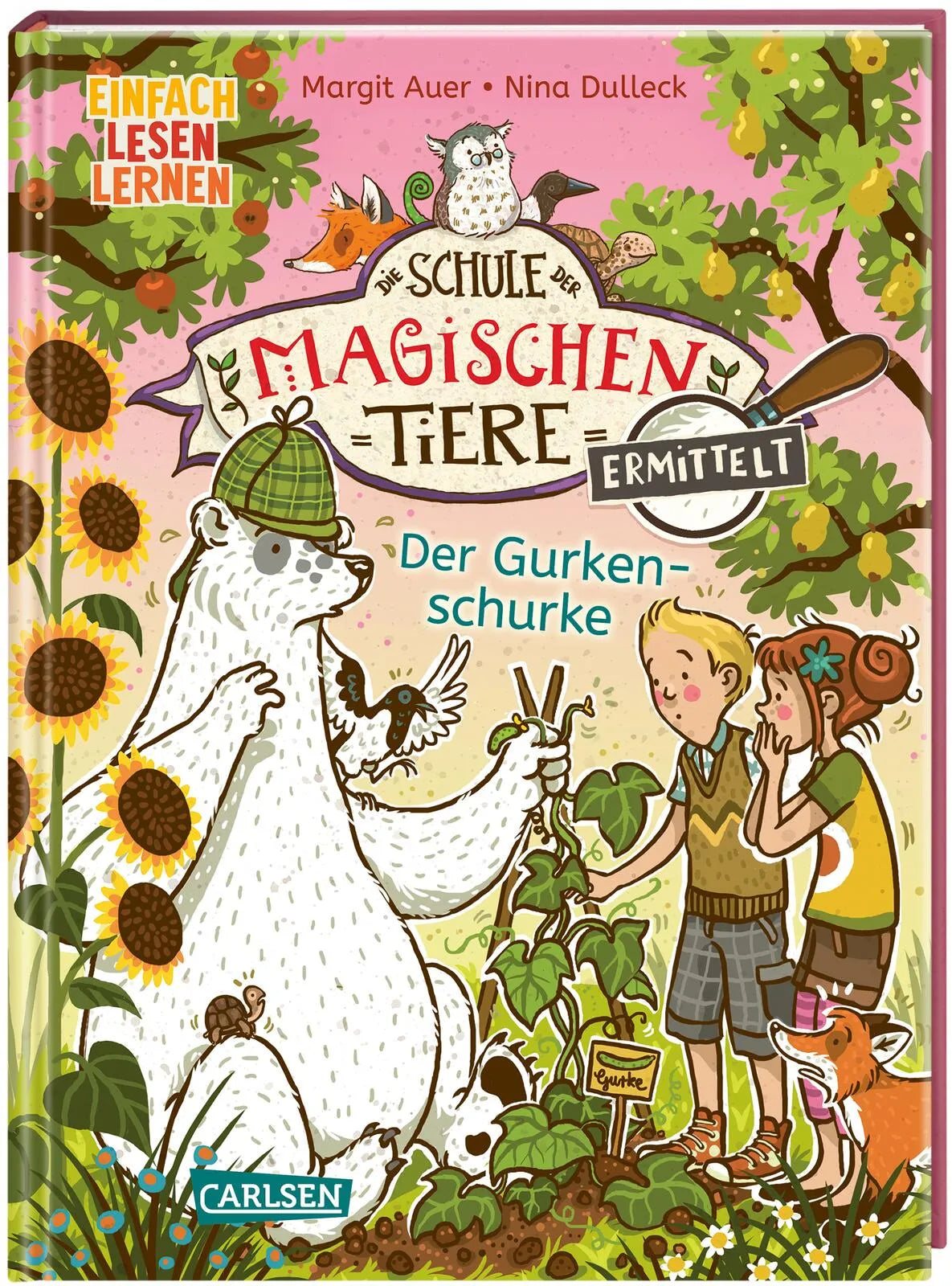 Buchcover von 'Die Schule der magischen Tiere ermittelt 5: Der Gurkenschurke' - Gebundene Ausgabe von Margit Auer