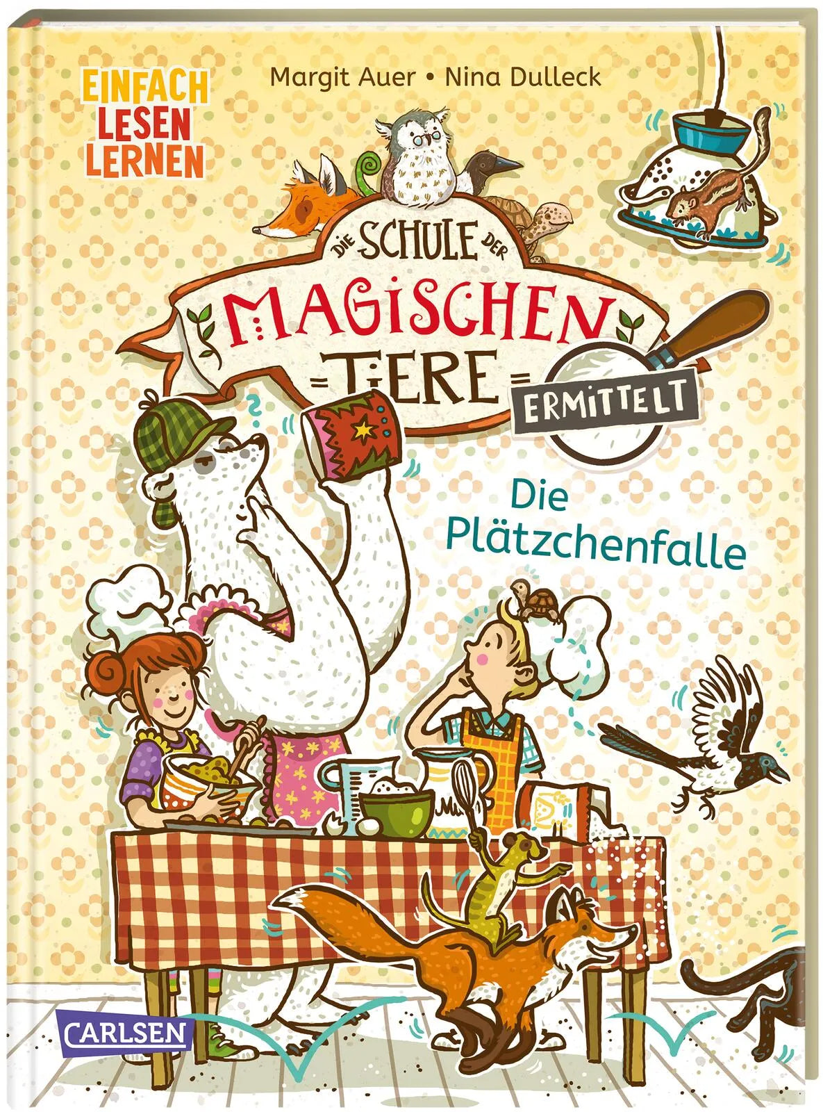 Buchcover von 'Die Schule der magischen Tiere ermittelt 6: Die Plätzchenfalle' - Gebundene Ausgabe von Margit Auer