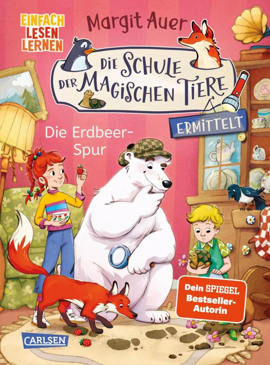 Cover: Die Schule der magischen Tiere ermittelt Neuausgabe 8: Die Erdbeer-Spur (E-Book) von Margit Auer
