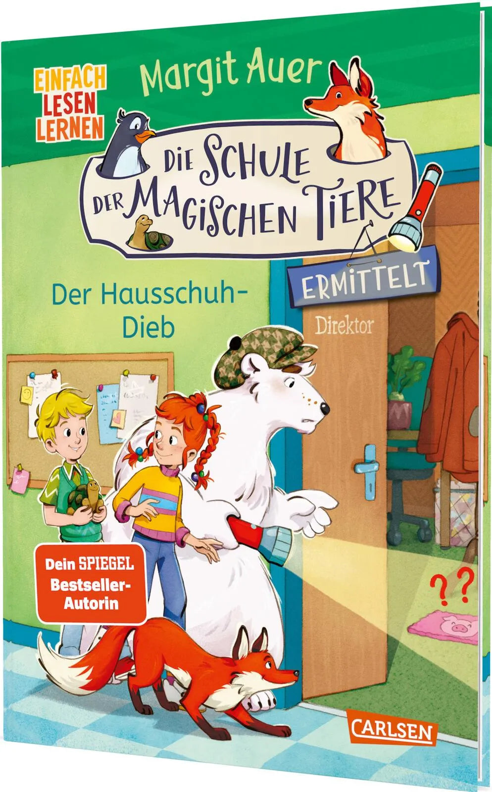 Cover: Die Schule der magischen Tiere ermittelt Neuausgabe 2: Der Hausschuh-Dieb (Hardcover) von Margit Auer