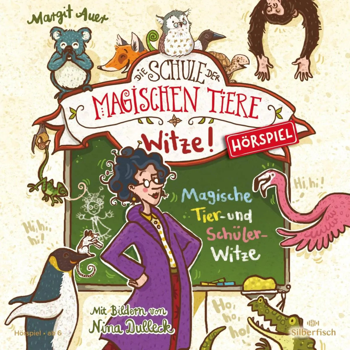 Cover: Die Schule der magischen Tiere - Hörspiele: Witze! (Hörbuch Download) von Margit Auer