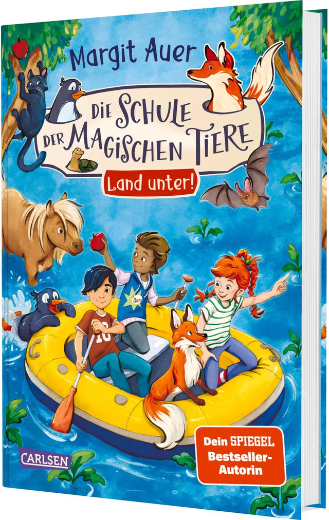 Cover: Die Schule der magischen Tiere Neuausgabe 16: Land unter! (Hardcover) von Margit Auer