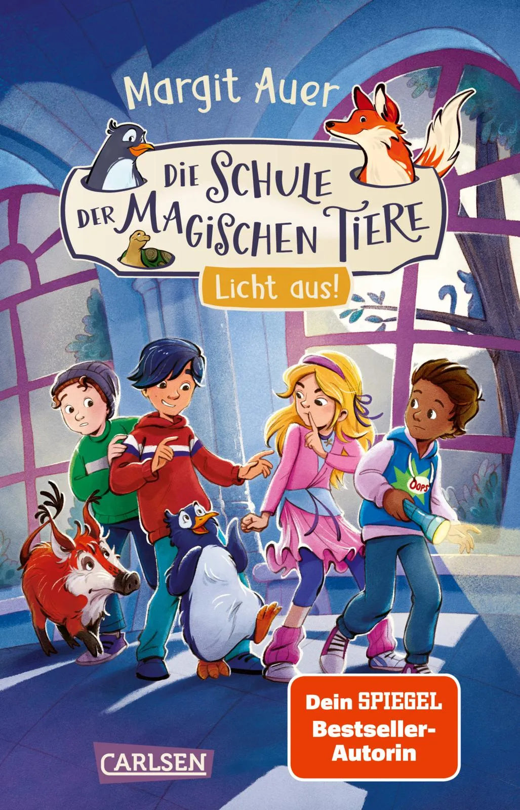 Cover: Die Schule der magischen Tiere Neuausgabe 3: Die Schule der magischen Tiere - Licht aus! (Taschenbuch) von Margit Auer
