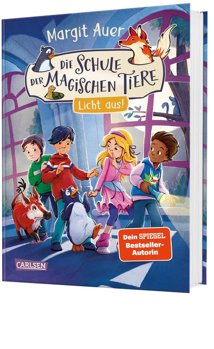 Buchcover von 'Die Schule der magischen Tiere Neuausgabe 3: Licht aus!' - Gebundene Ausgabe von Margit Auer