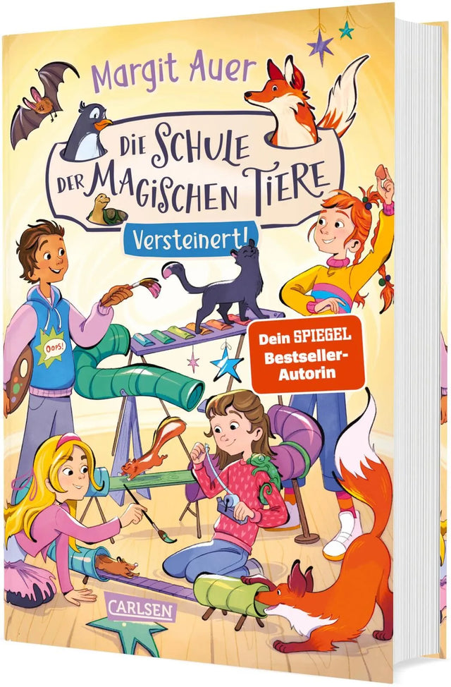 Cover: Die Schule der magischen Tiere Neuausgabe 9: Versteinert! (Hardcover) von Margit Auer