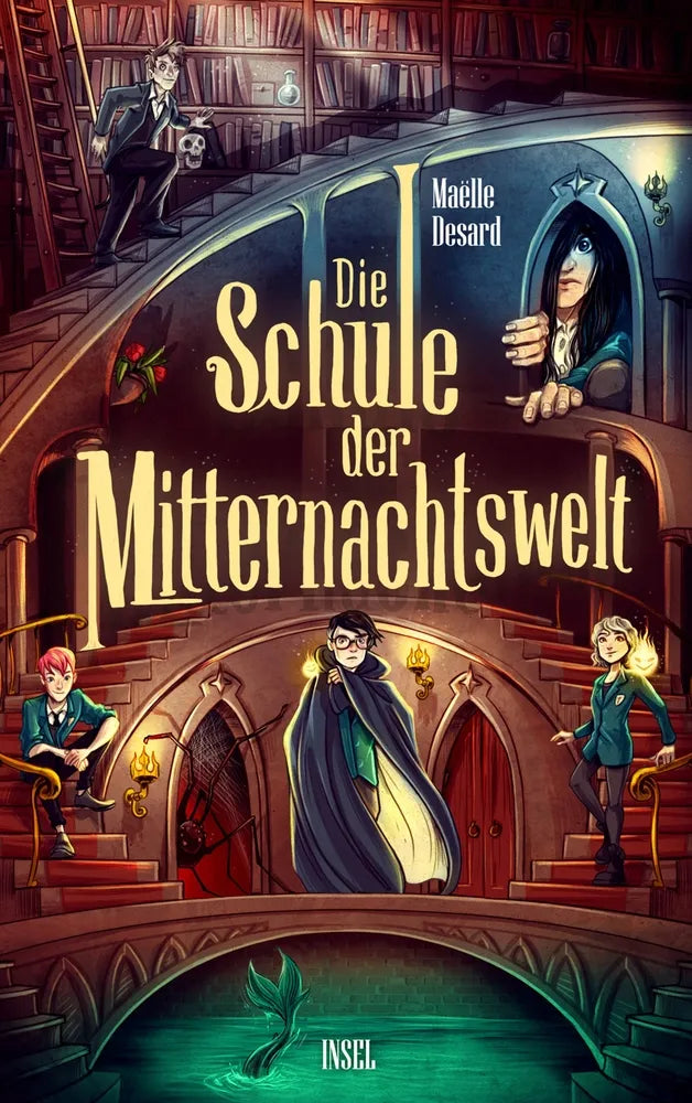 Cover: Die Schule der Mitternachtswelt 1 (E-Book) von Maëlle Desard