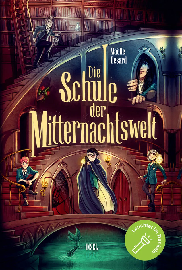 Buchcover von 'Die Schule der Mitternachtswelt 1' - Gebundene Ausgabe von Maëlle Desard