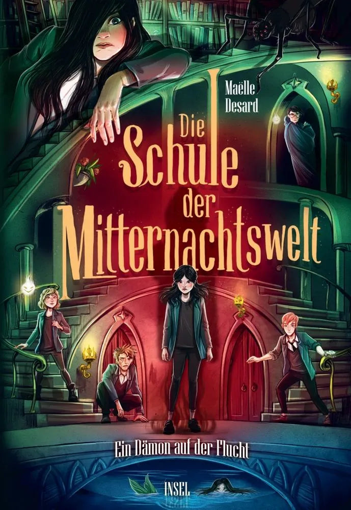 Cover: Die Schule der Mitternachtswelt 2 - Dämon auf der Flucht (E-Book) von Maëlle Desard