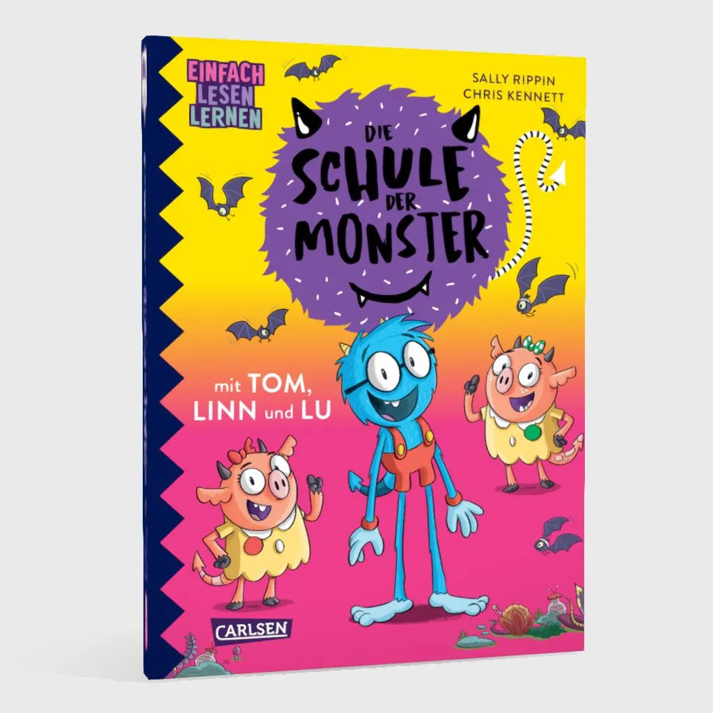 Sally Rippin - Die Schule der Monster mit Tom, Linn und Lu