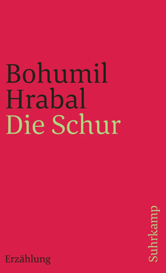Buchcover von 'Die Schur' - Taschenbuch von Bohumil Hrabal