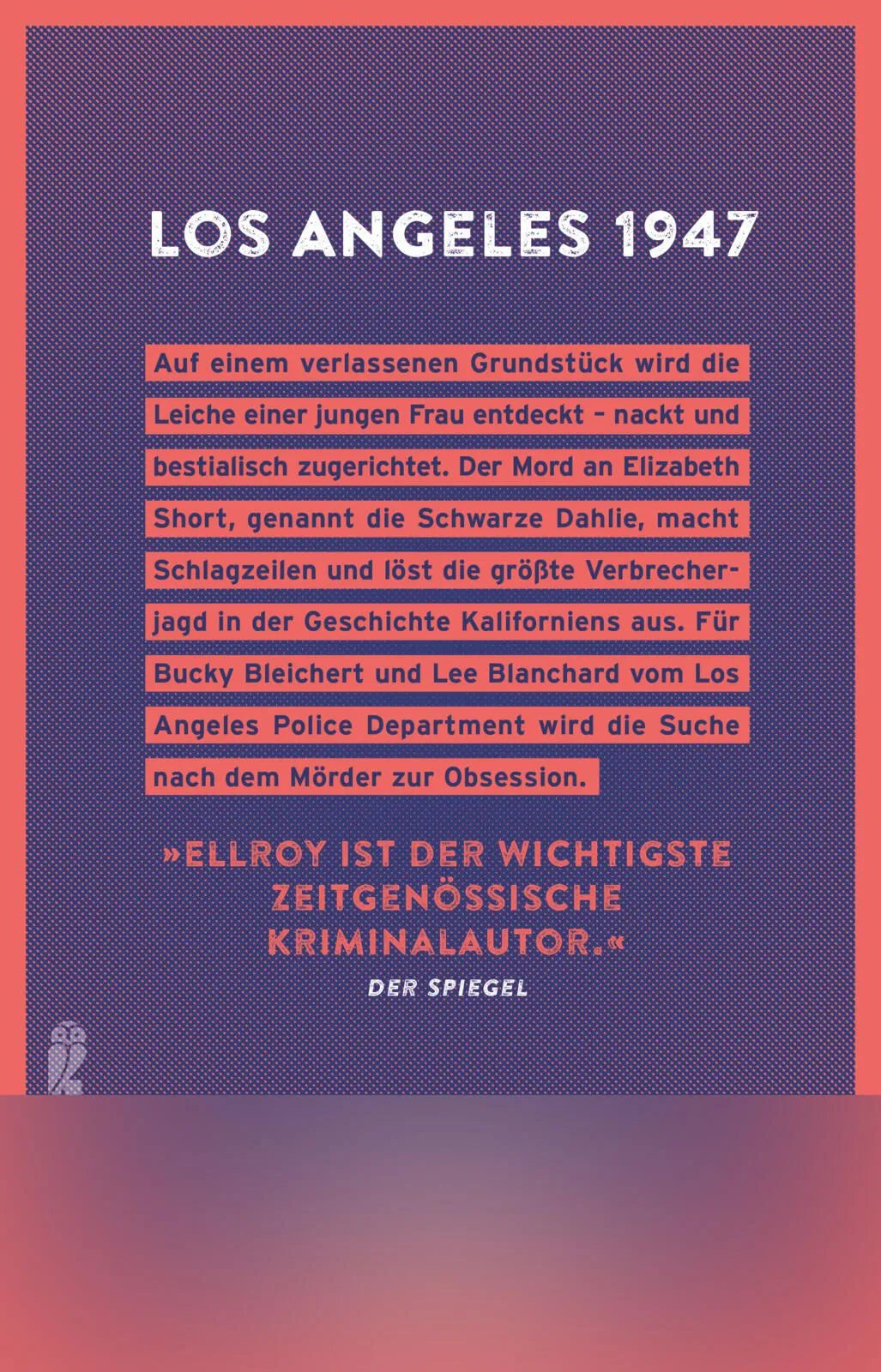 Rückseite: Die schwarze Dahlie (Taschenbuch)