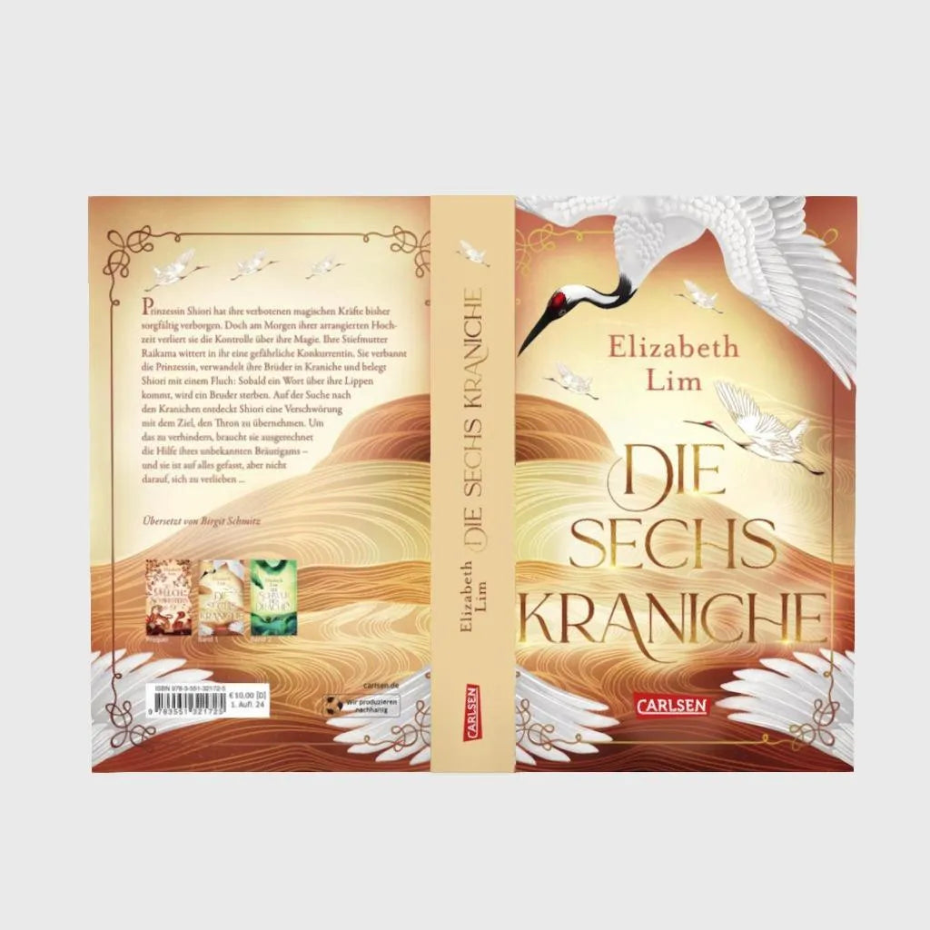 Produktansicht: Die sechs Kraniche (Taschenbuch)
