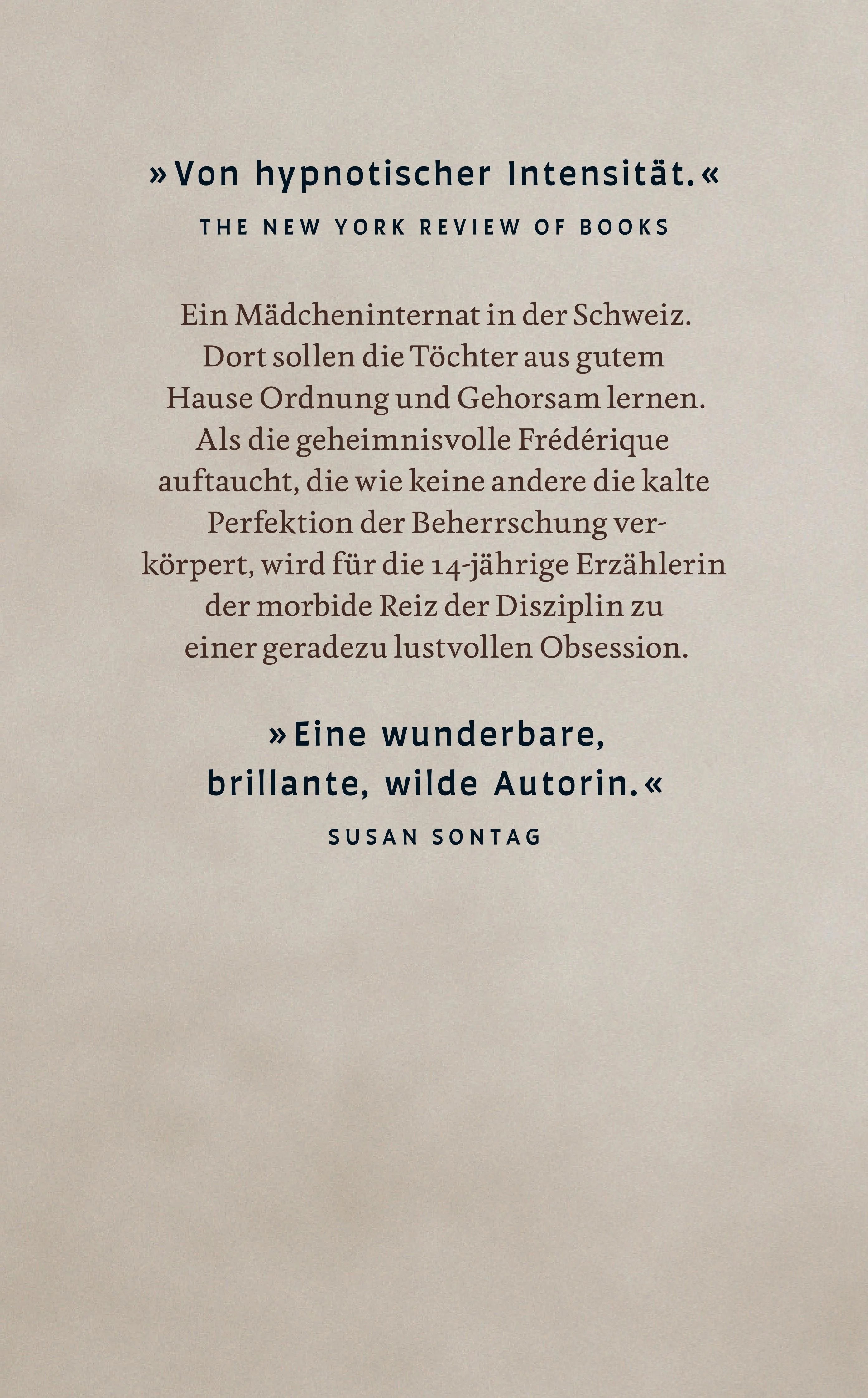 Buchrückseite von 'Die seligen Jahre der Züchtigung' mit Klappentext - Taschenbuch