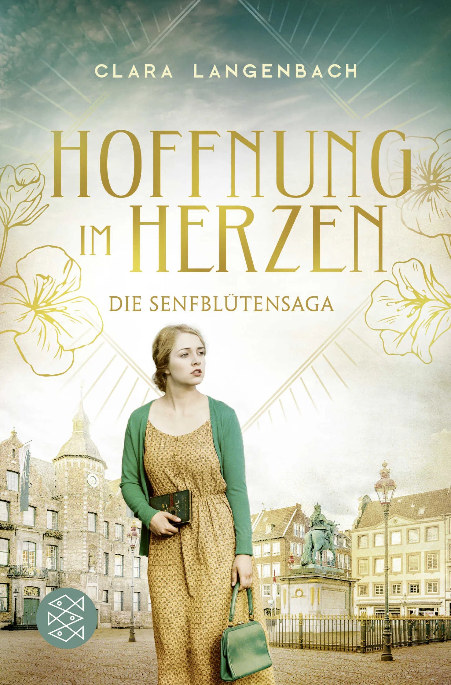Buchcover von 'Die Senfblütensaga - Hoffnung im Herzen' - Taschenbuch von Clara Langenbach