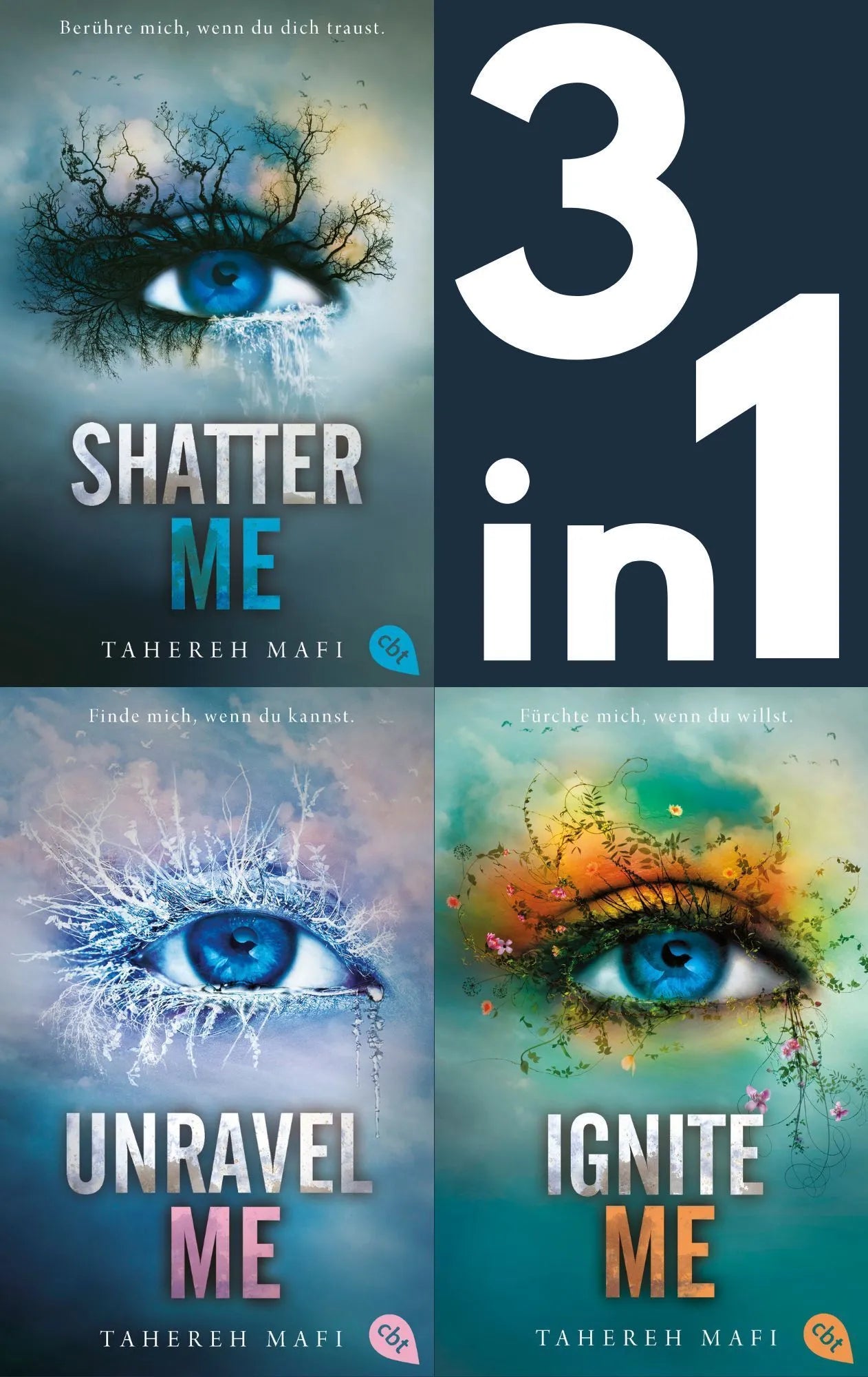 Cover: Die Shatter Me-Reihe Band 1-3: Shatter Me / Unravel Me / Ignite Me (E-Book) von Tahereh Mafi