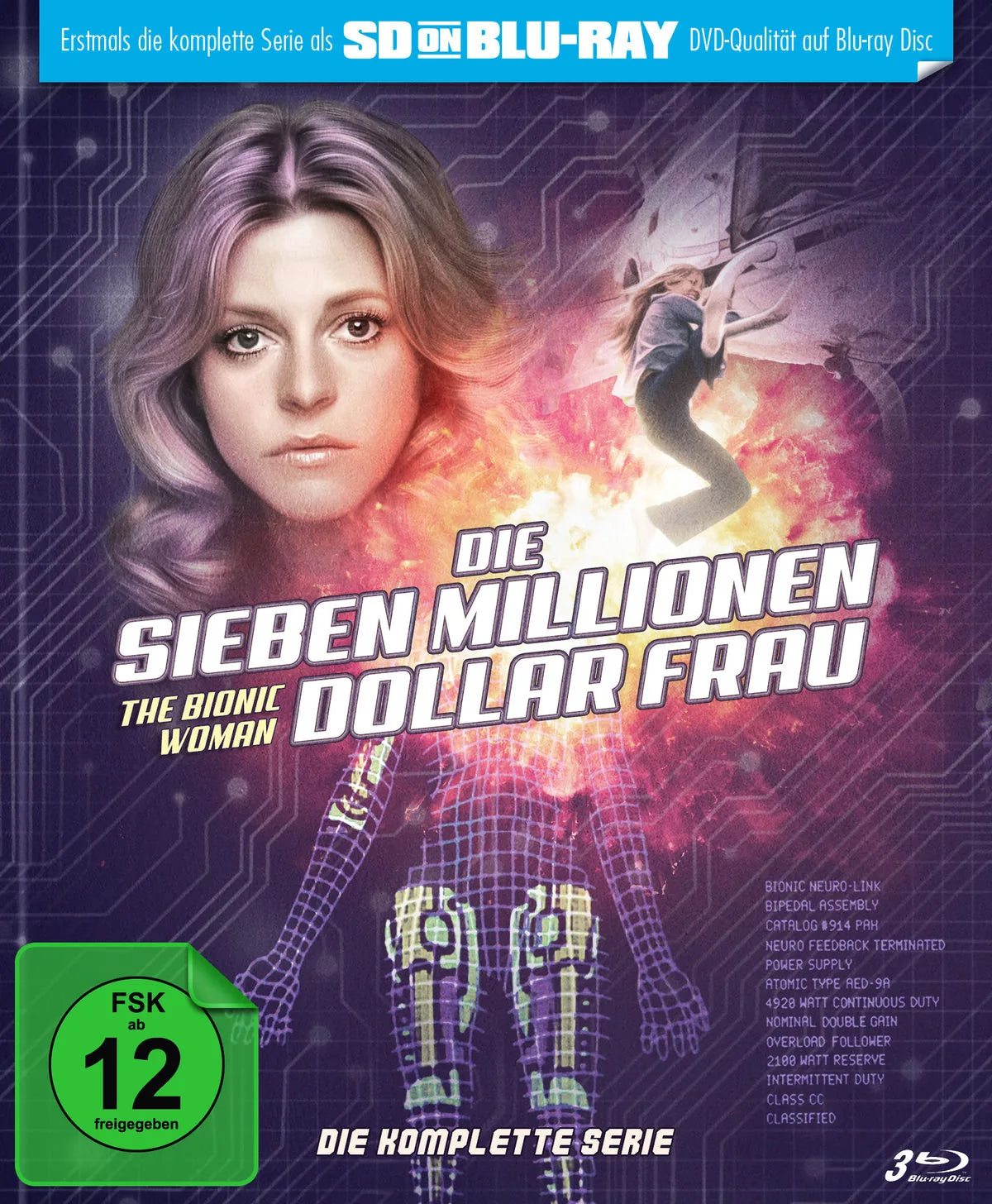 Die sieben Millionen Dollar...- Kompl.Serie [3 B - Blu-ray Disc
