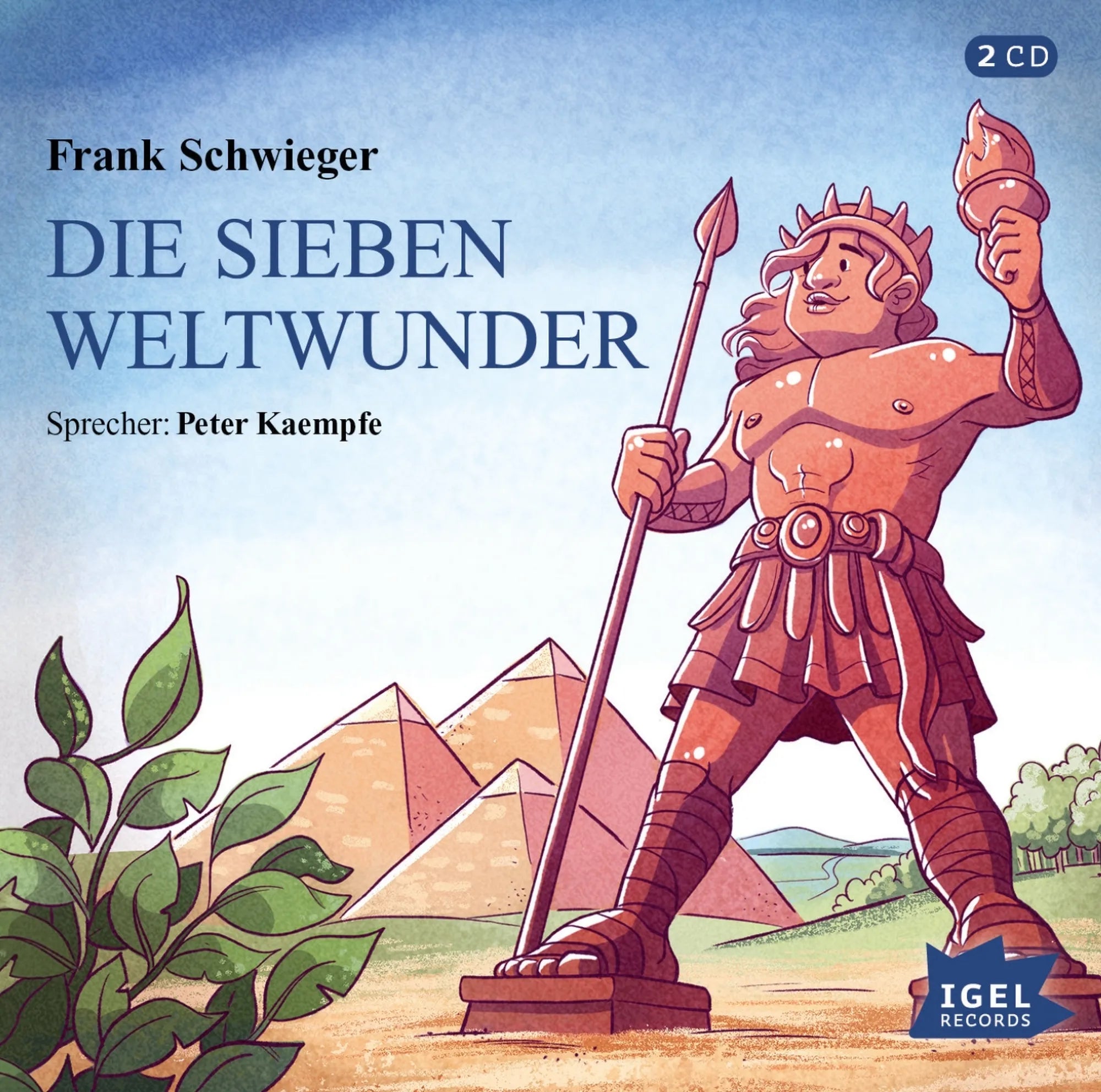 Buchcover von 'Die sieben Weltwunder' - Hörbuch (CD) von Frank Schwieger