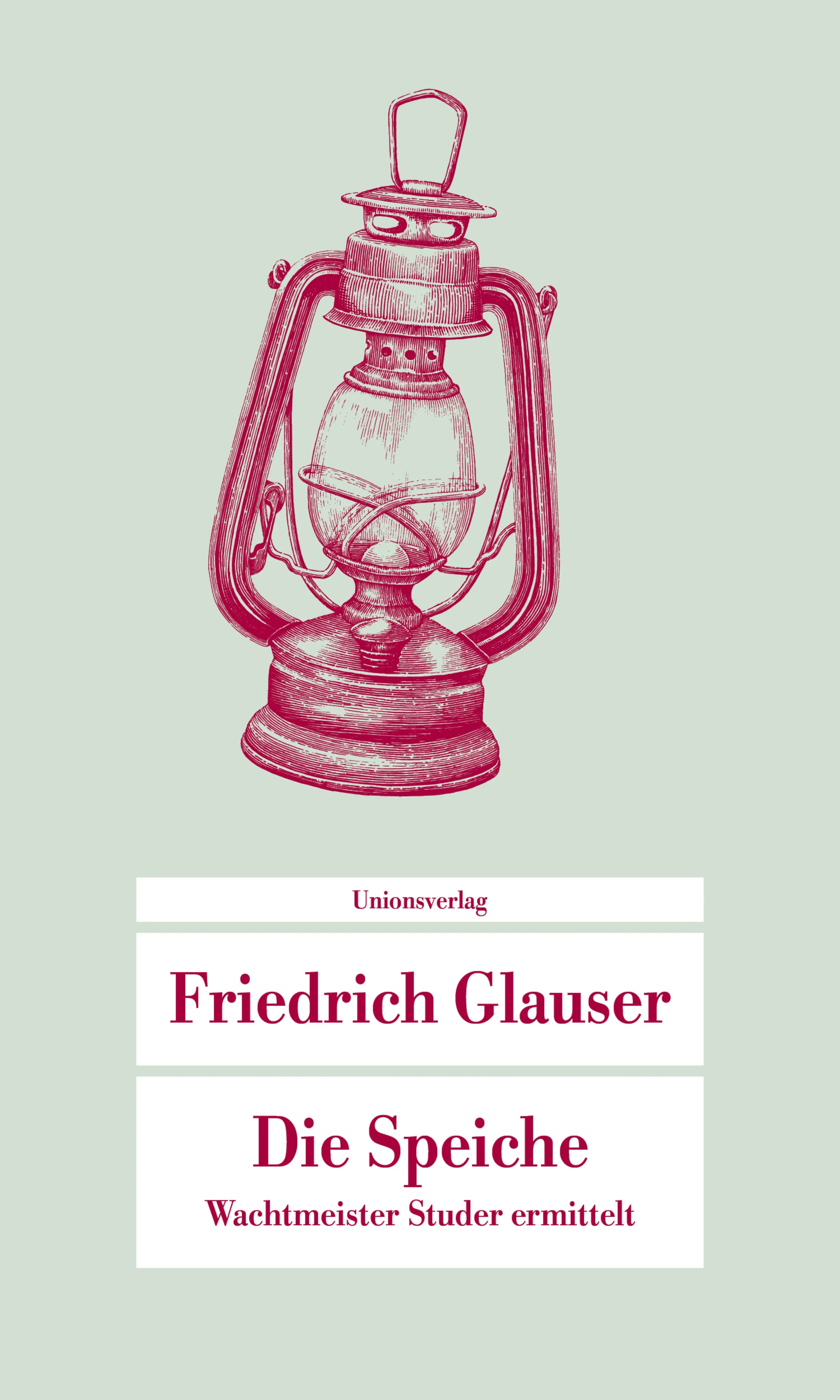 Buchcover von 'Die Speiche' - Taschenbuch von Friedrich Glauser