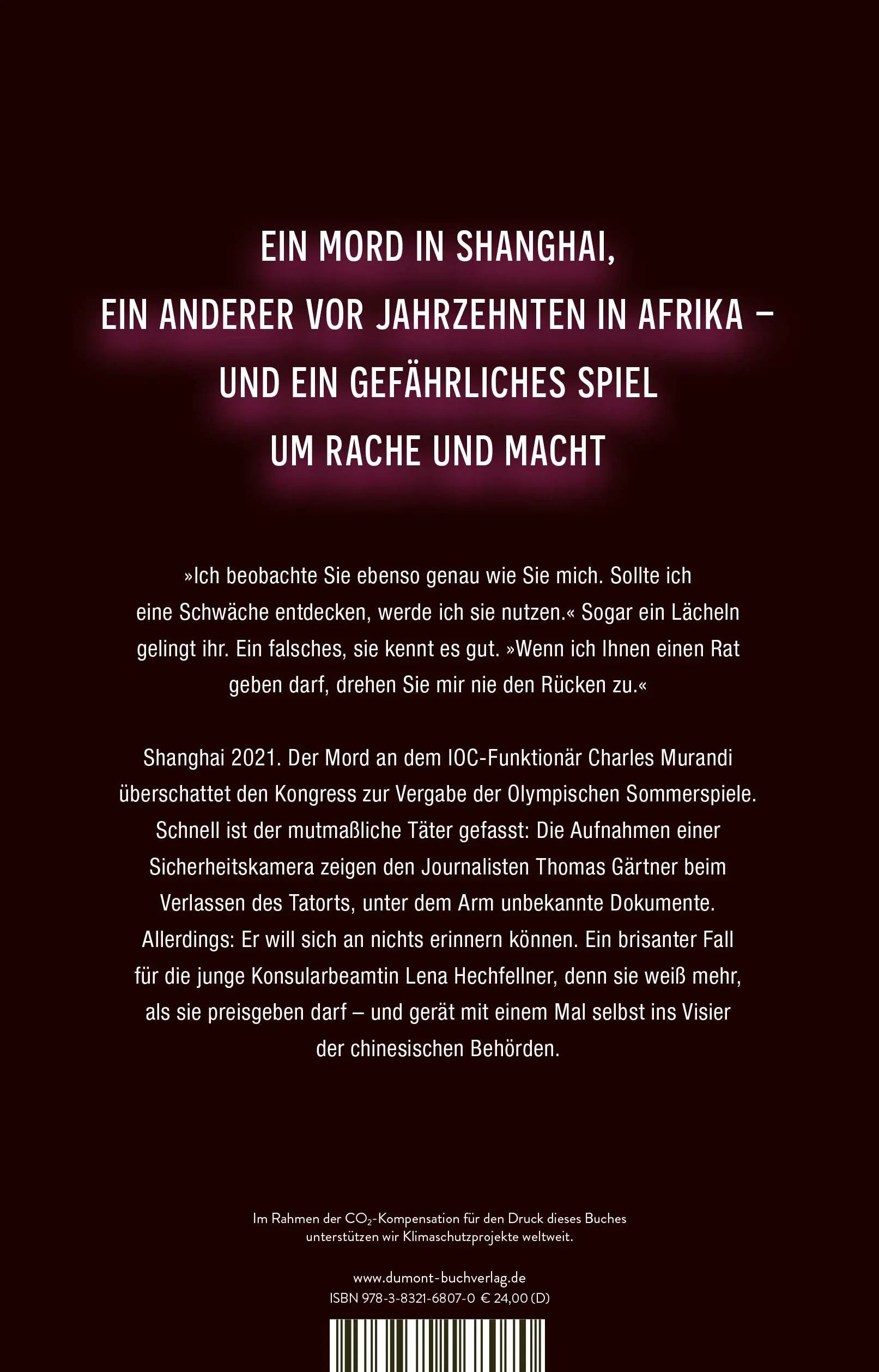 Buchrückseite von 'Die Spiele' mit Klappentext - Gebundene Ausgabe