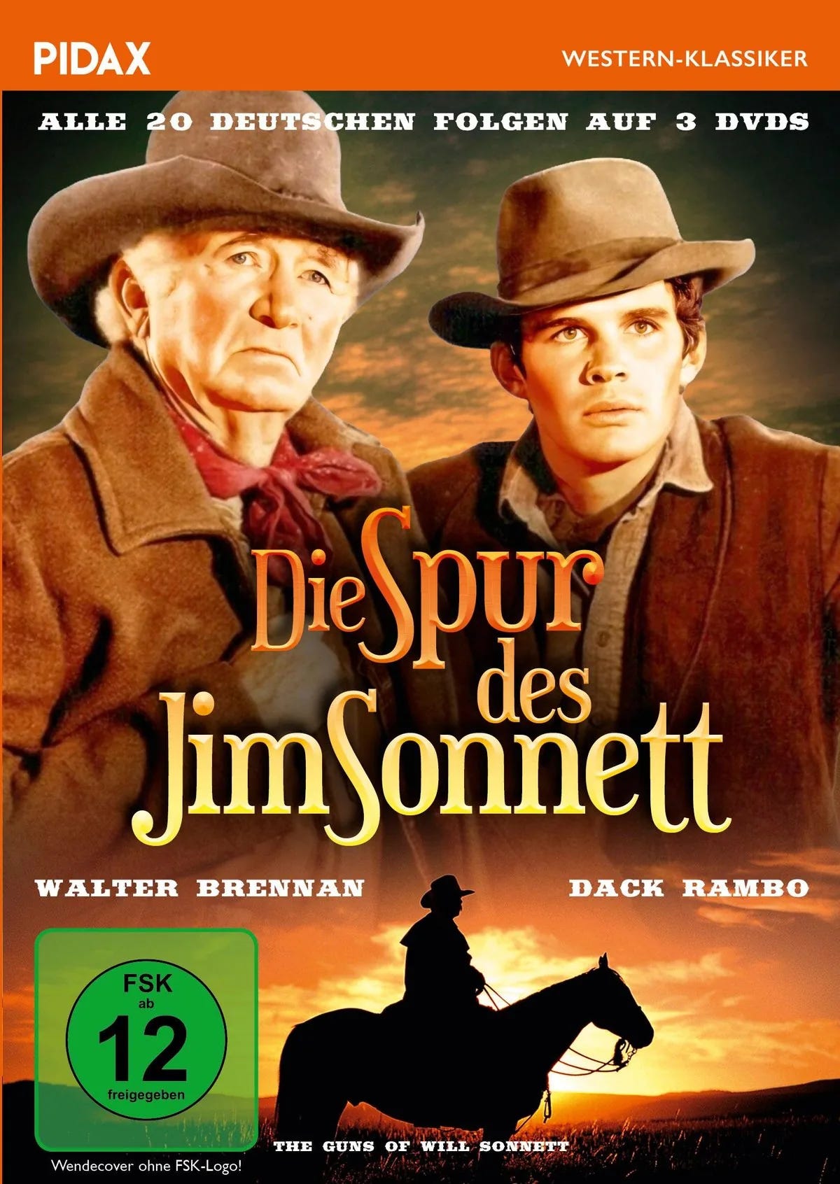 DVD-Cover: Die Spur des Jim Sonnett. Regie: Jack Arnold