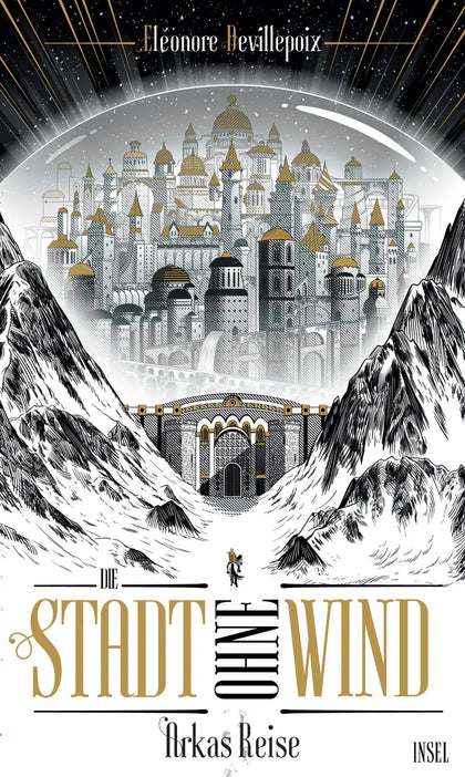 Buchcover von 'Die Stadt ohne Wind 1 – Arkas Reise' - Gebundene Ausgabe von Éléonore Devillepoix