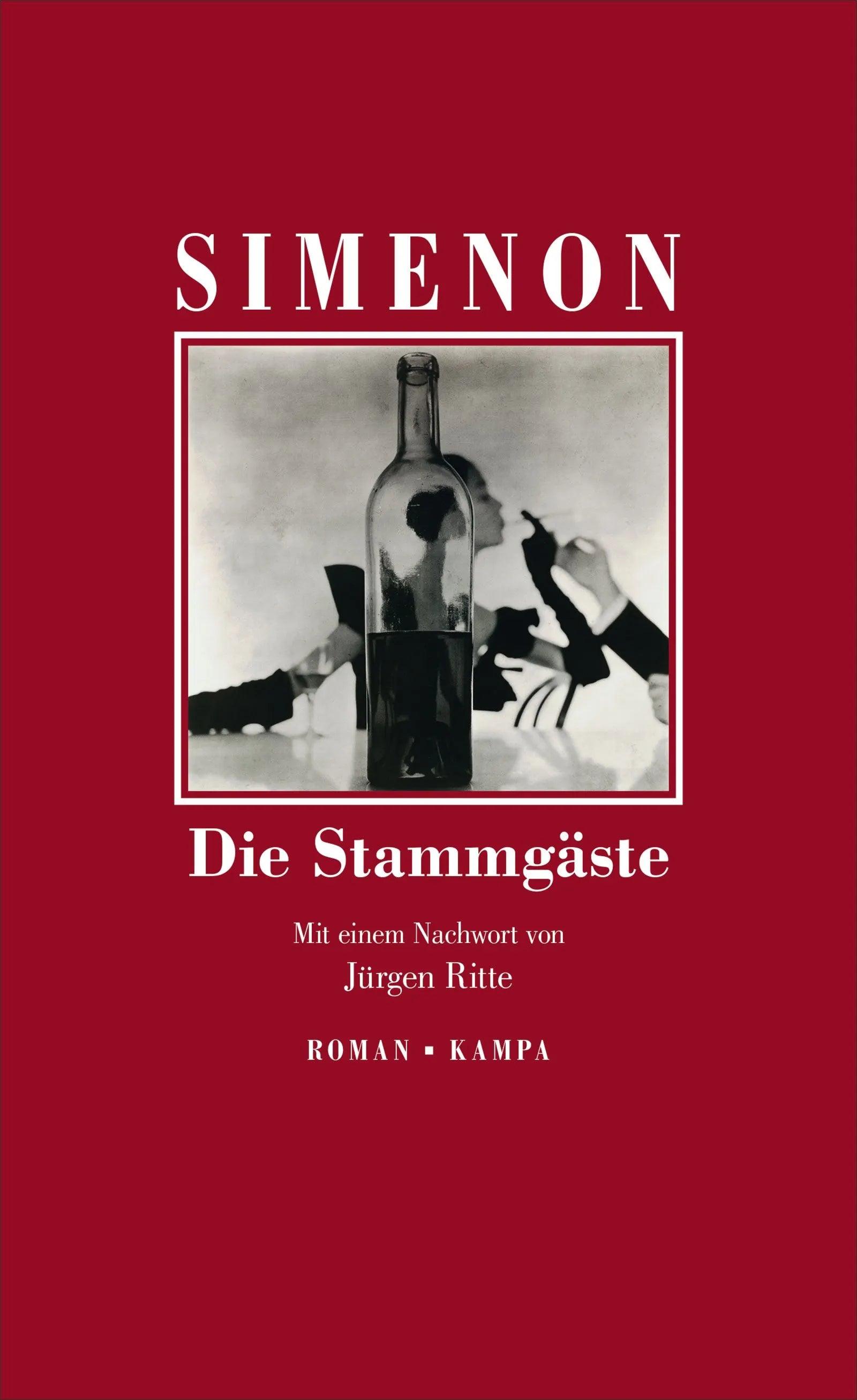 Cover: Die Stammgäste (Hardcover) von Georges Simenon