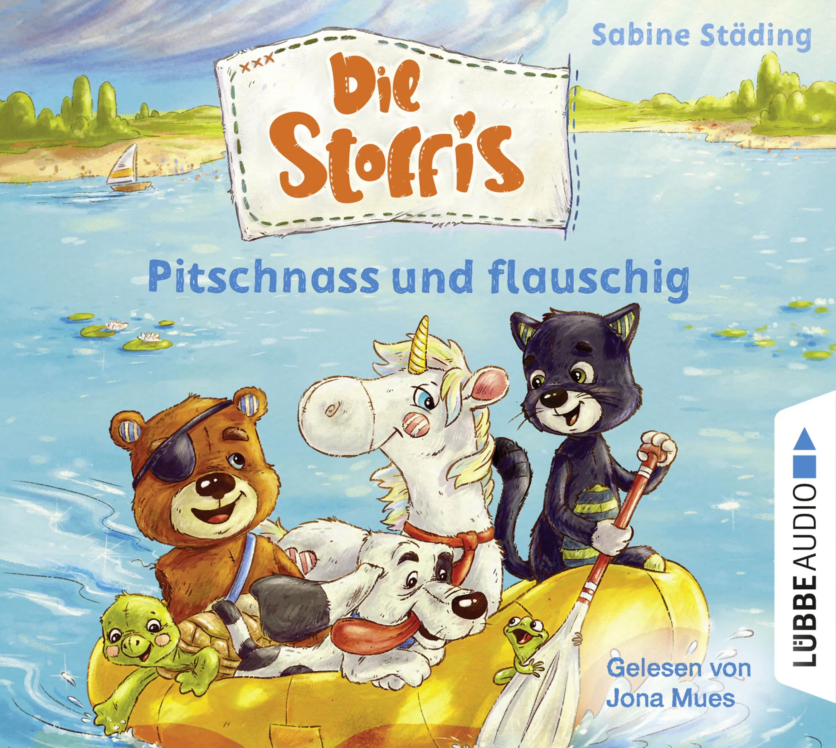Buchcover von 'Die Stoffis - Pitschnass und flauschig' - Hörbuch (CD) von Sabine Städing