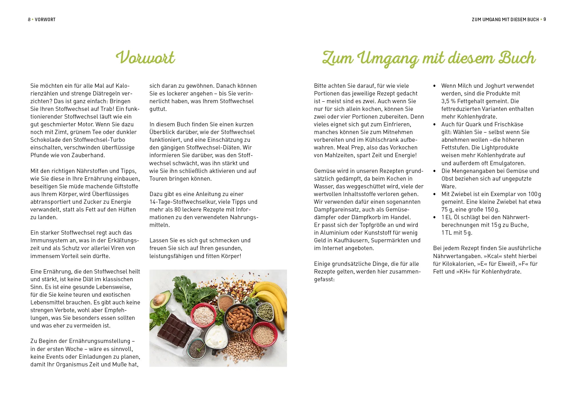 Innenansicht von 'Die Stoffwechsel-Diät' - Taschenbuch