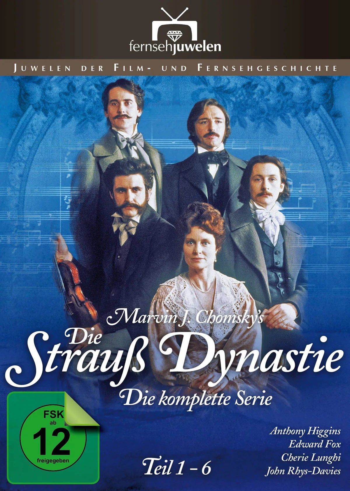 Die Strauß-Dynastie - Teil 1-6  [3 DVDs] - DVD
