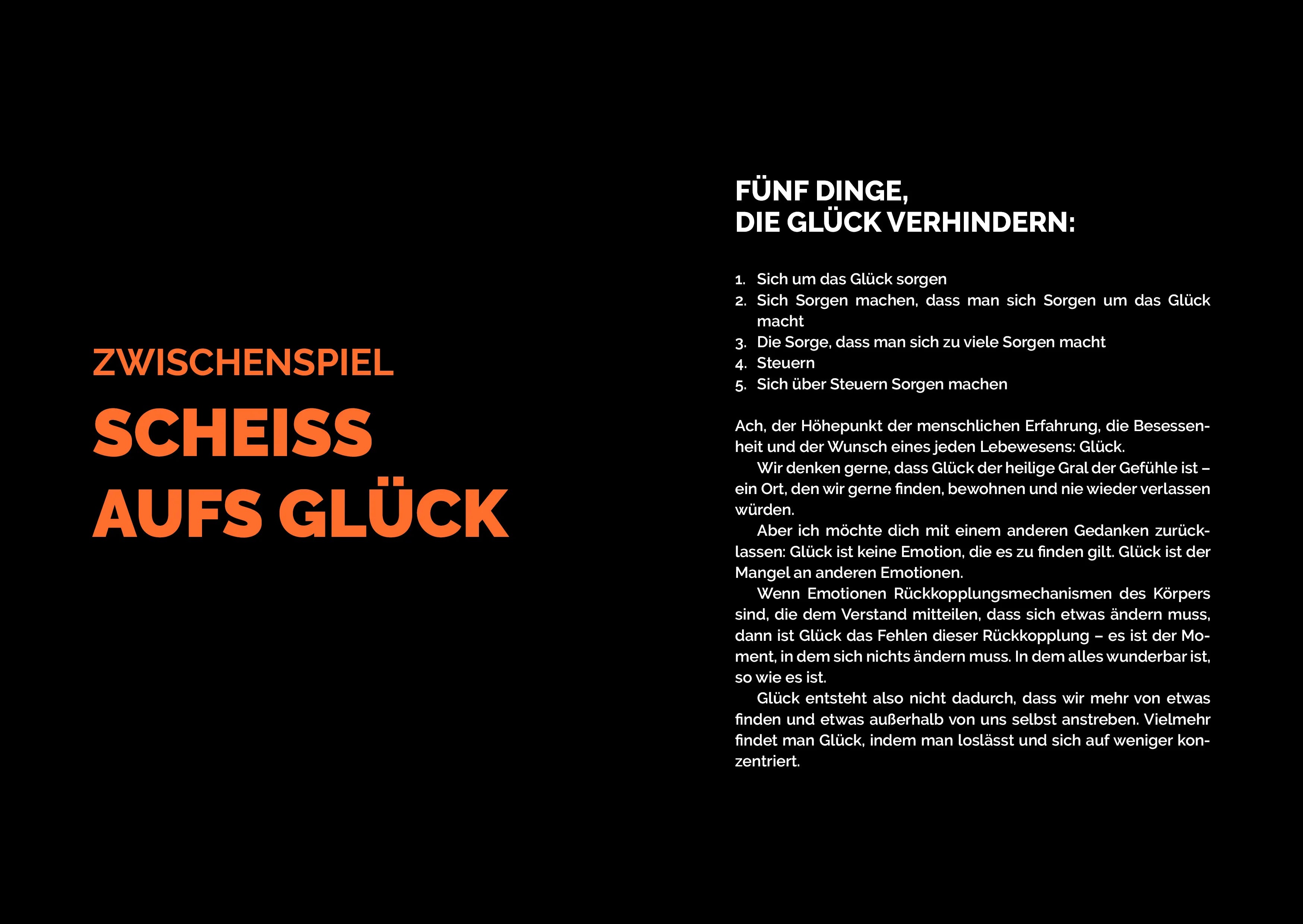 Innenansicht von 'Die subtile Kunst des Daraufscheißens: Das Journal' - Taschenbuch