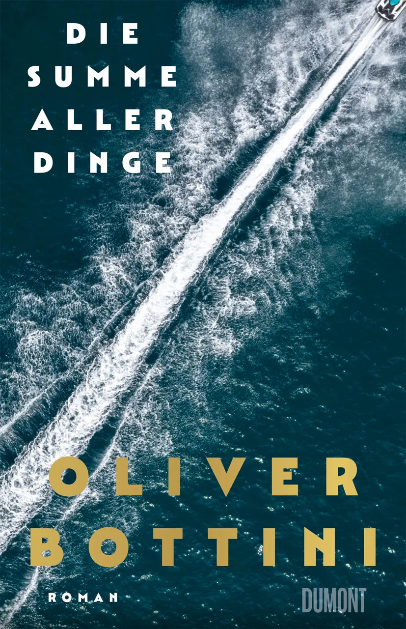 Buchcover von 'Die Summe aller Dinge' - Gebundene Ausgabe von Oliver Bottini