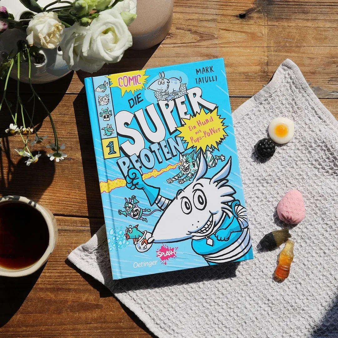 Produktansicht: Die Superpfoten 1. Ein Hund mit Pups-Power (Gebundene Ausgabe)