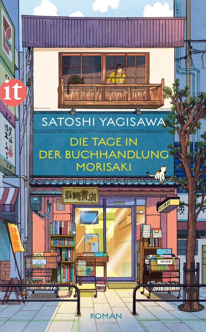 Buchcover von 'Die Tage in der Buchhandlung Morisaki' - Taschenbuch von Satoshi Yagisawa