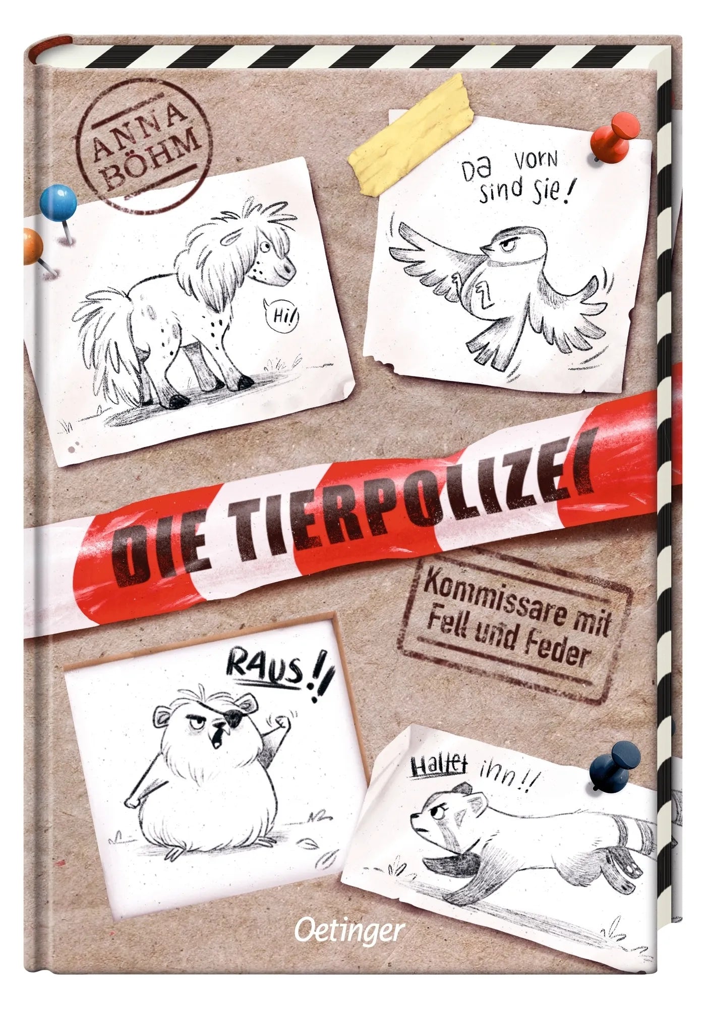 Produktansicht: Die Tierpolizei 1. Kommissare mit Fell und Feder (Gebundene Ausgabe)