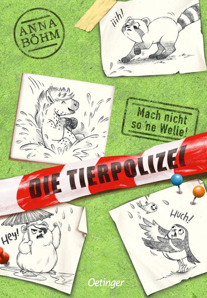 Buchcover von 'Die Tierpolizei 3. Mach nicht so 'ne Welle!' - Gebundene Ausgabe von Anna Böhm